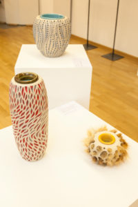 Keramikgefäße von Claudia Friedrichs, Sonderausstellung 2013: anorganisch