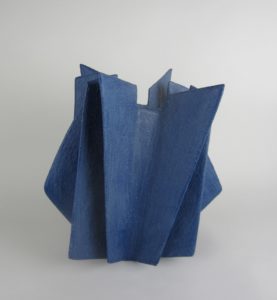 Sabine Martin Vasenobjekt blau