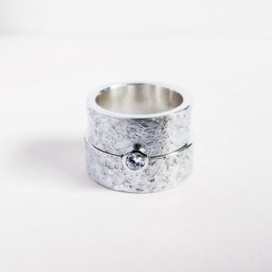 Sabine Lang Sonderausstellung Ringe silber