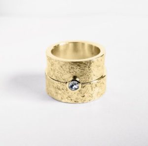 Sabine Lang Sonderausstellung Ringe gold